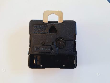 Hodiny dětské, průměr 25 cm, na 1 tužkovou, modré,