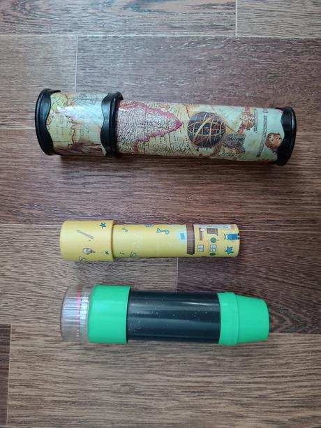 Dětské kaleidoskopy/krasohledy - 3x, 