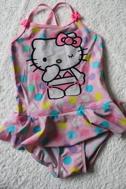 Plavky s kitty, h&m,110