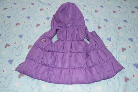 Prošívaná vesta vestička s kapuckou, c&a,98