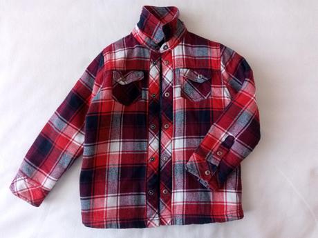 Zateplená košile, vel.110, topolino,110