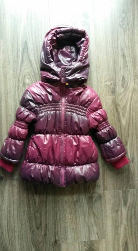 Krásná hodně teplá buřtíkatá bunda  vel.  98-104, 98
