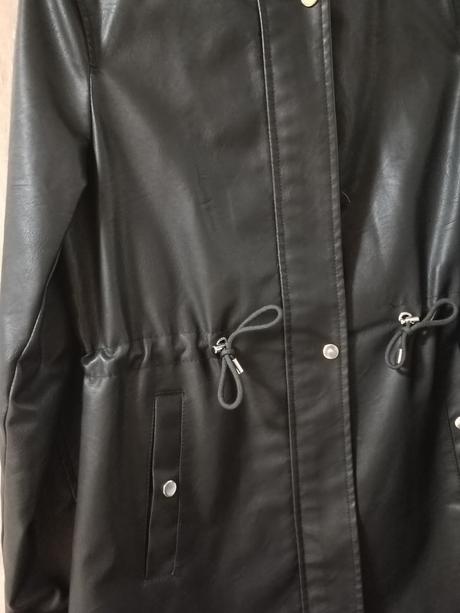 Koženková parka, gate,l