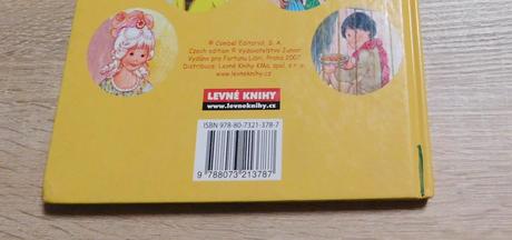 Kniha pohádkový slabikář - popelka a jiné pohádky, 