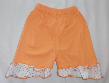 L129. bavlněné šortky s volánky, 92