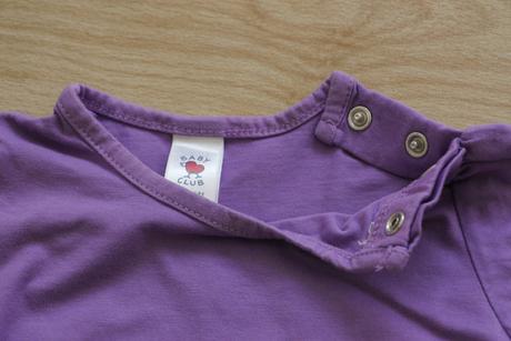 Fialove tricko baby club 74, baby club,74