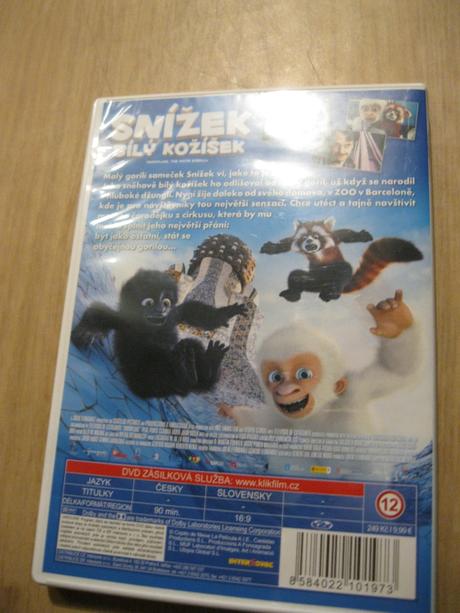 Dvd snížek bíly kožíšek, 