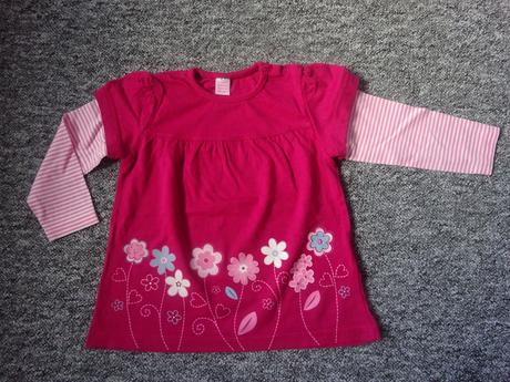 Triko/tunika dl.r. s kytičkami, vel. 92, dopodopo,92