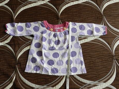 Triko dlouhý rukáv-tunika, 92