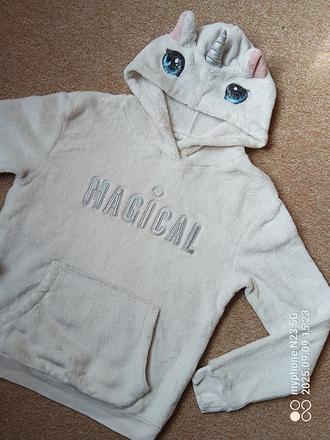 Mikina chlup zn."h&m" vel."146-152", h&m,146