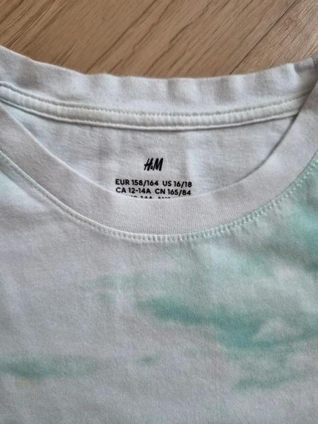 Tričko h&m, vel. 158/164, h&m,158