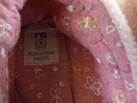 Boty & bačkory s motýlkem vel. 26/27, mothercare,26