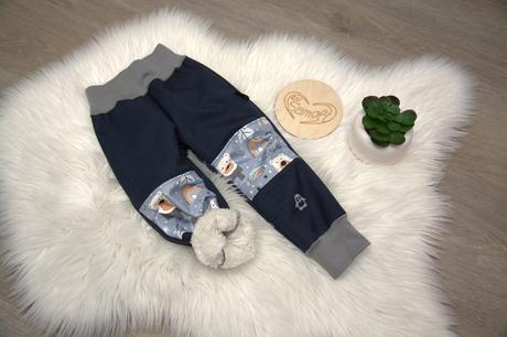 Rostoucí softshellové kalhoty - basic, vel. 80-158, 80 - 158