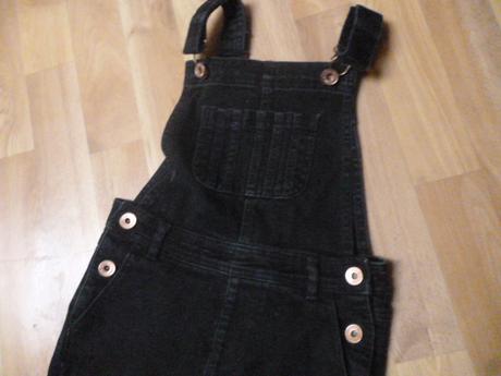 Elastické trhané rifle lacláky 7-8 denim, denim co,128