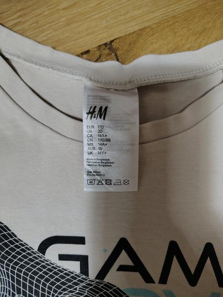 Chlapecké dvojdílné dlouhé pyžamo h&m 170, h&m,170