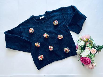 Svetr modrý zn. next - v.3/4 roky, next,104