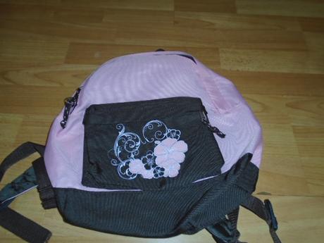 Batoh batůžek lehký květy, 