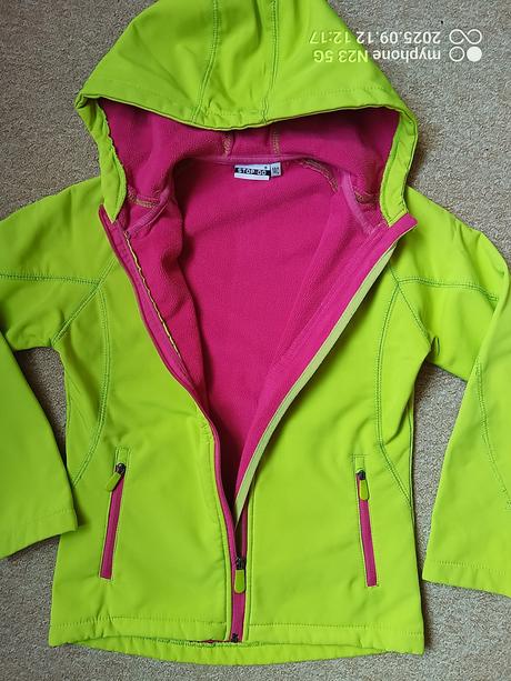 Bunda softshell neón zn."stop+go" vel."140", 140