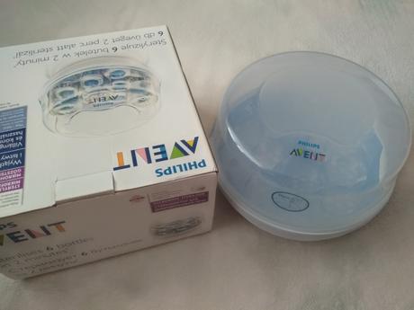 Sterilizátor avent do mikrovlnky, avent