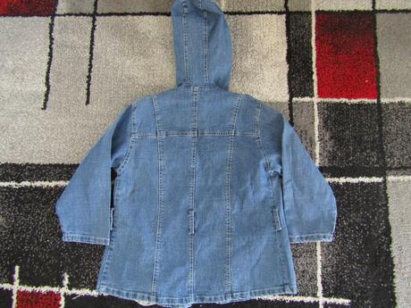 Riflová bunda pro holku vel.cca 140/146, 140