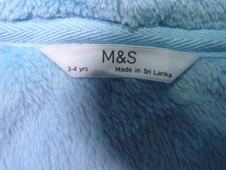 Frozen župan vel.104, marks & spencer,104