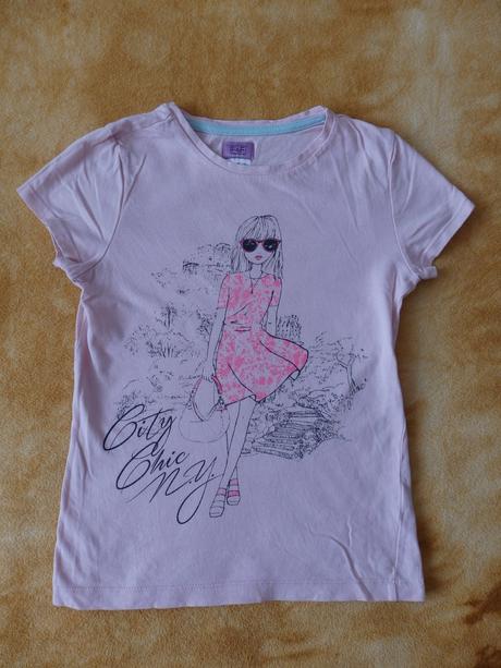 Tričko se slečnou, f&f,128