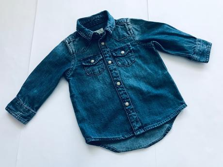 Košile džínová - v.3/6 měs., river island,68
