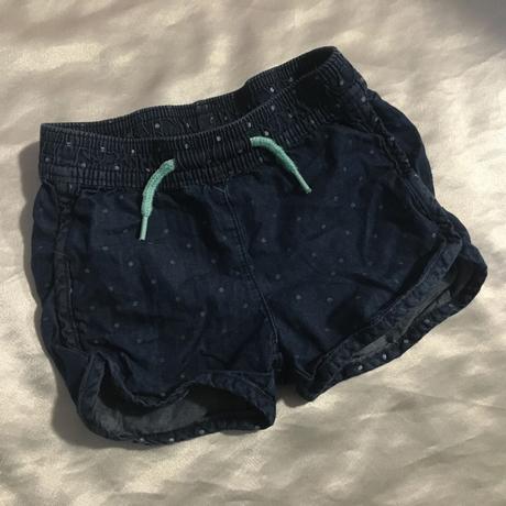 Vel. 92 tenké šortky s puntíkem, 92