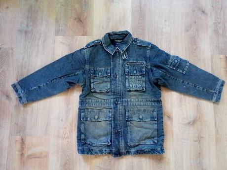 Zateplená riflová bunda, next, vel 128, next,128