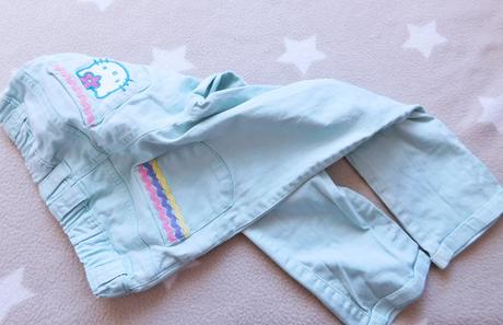 Riflíky hello kitty vel.110/116, marks & spencer,110