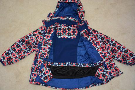 Zimní bunda do sněhu, lyžařská, crivit,128