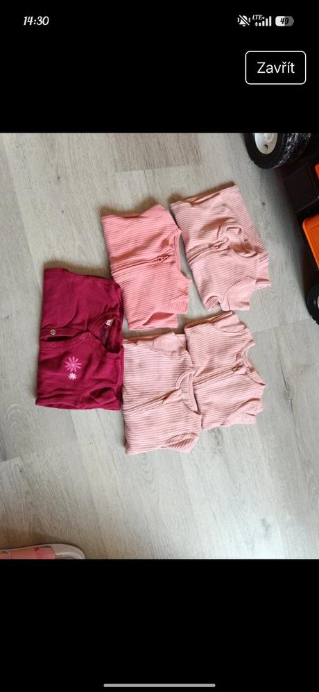Oblečení holčička 50-86, 50–62