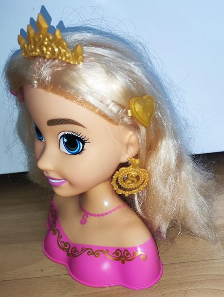 Česací panna sparkle girlz + kreativní sada, 