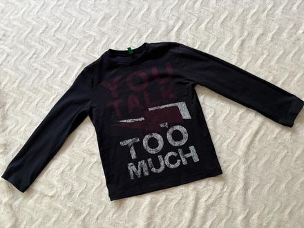 120 s 6-7 let benetton tricko dlouhý rukáv, benetton,128