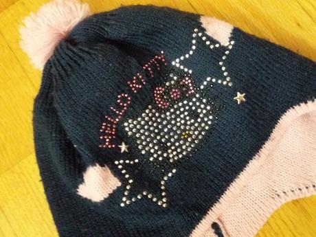 Zimní čepice hello kitty, sanrio,104