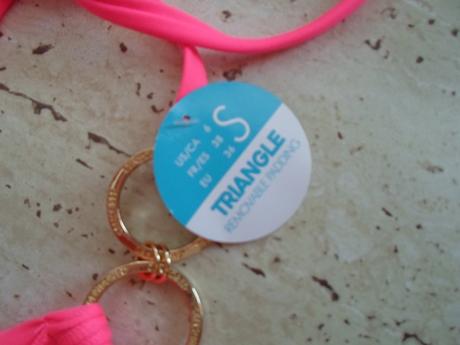 Růžové plavky plavková podprsenka s, new yorker,34 / 36 / s