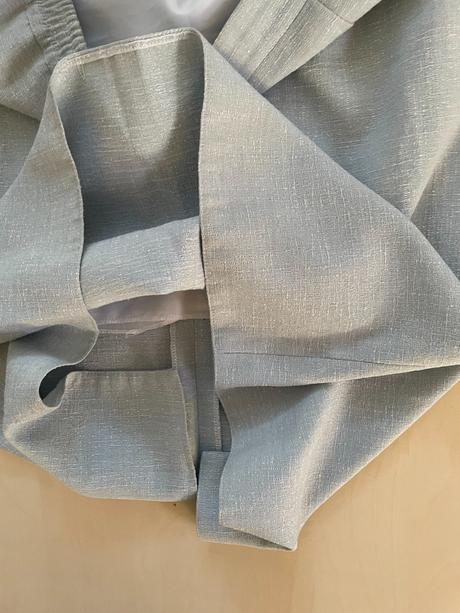 Pouzdrová modrá sukně, vel 44/xxl možná xl, měřte, xxl