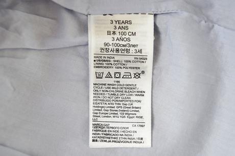 Blůzka vel. 3 roky, gap,98