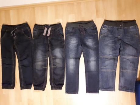 Rifle, džíny, pružný pas s tkaničkou, vel. 110-116, coccodrillo,110