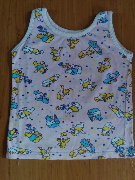 Bavlněná košilka, tílko 3/4 rok, 104