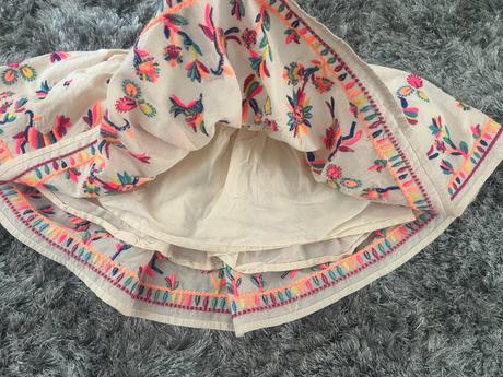 Vyšívaná sukně vel. 92/1,5-2 roky zn. indigo, 92