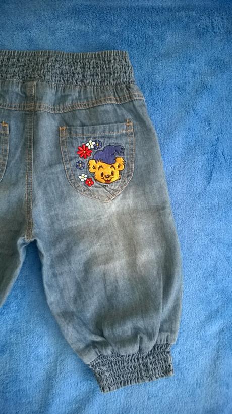 Třičtvrteční kalhoty, lindex, bamse, krásné,vel.92, lindex,92