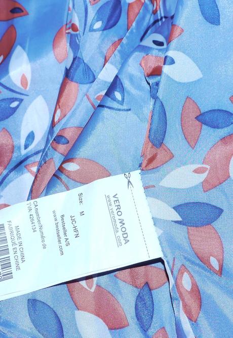 Kabatek na prechodne obdobi - petrolejove modry m, vero moda,m