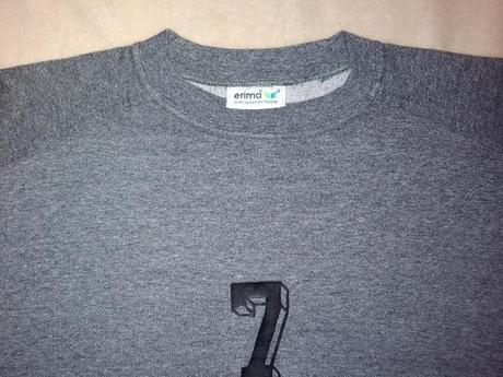 Pánská šedá mikina, l