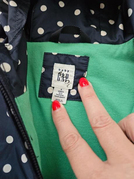 Větrovka gap, vel. 3-4 roky, gap,98