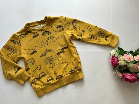 Mikina next s auty - v.4/5 let, next,110