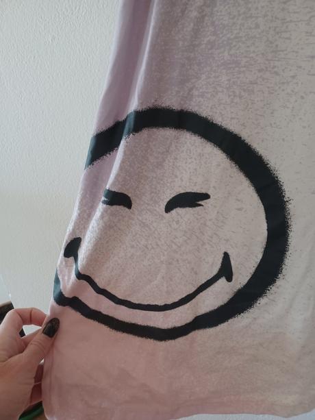 Maxi tričko oversize šaty, h&m,170