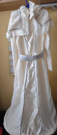 Kostým ledová královna,vel.140,