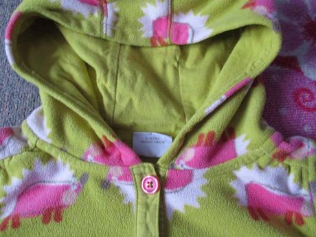 Flísová mikča s ježečkama, next,116