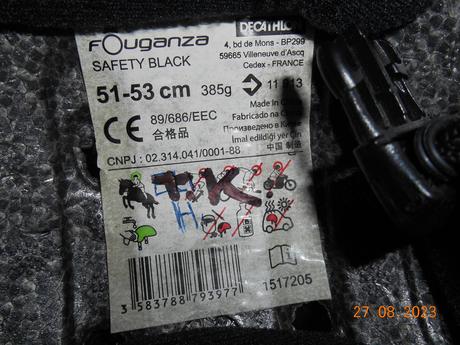 Dětská jezdecká helma fouganza, 